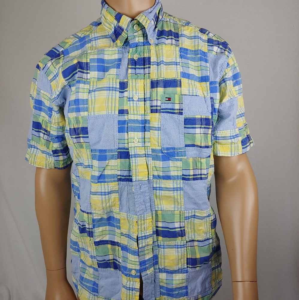 Tommy Hilfiger Patchwork Button up